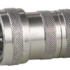 3/4" Coupler with stop and 3/4" female BSP stainless steel