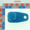 Eje articulado, erradicador de surco, con sistema de seguridad