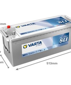 Batería, 12V 154Ah 1150A, M11 VARTA Promotive SLI