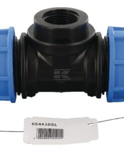 S16 Pieza en T 25x¾" H