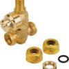 Boquilla doble M65 tapón Ø 18