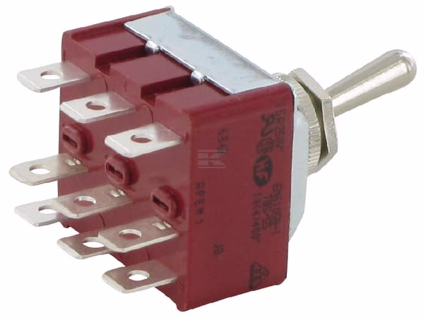 Interruptor 3 polos on-on 1 Interruptor 3 polos on-on