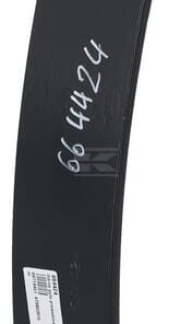Placa guía recta con soporte para pata de 30mm, 80x8x425mm 4 Guide plate straight with bracket for 30mm leg, 80x8x425mm