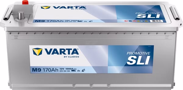Batería 12V 170Ah 1000A M9 VARTA Promotive SLI 1 Batería 12V 170Ah 1000A M9 VARTA Promotive SLI