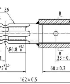 Reductor 1 3/8-21 piezas