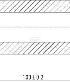 Buje 30 x 50 x 100