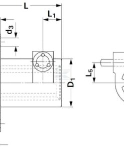 Cubo estriado semielaborado 8 Cubo estriado