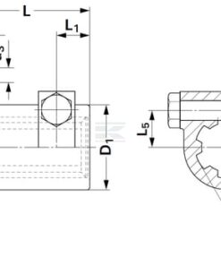 Cubo estriado