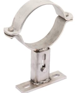 Abrazadera de pared 160 mm RVS