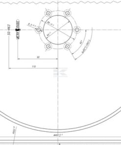 Disco hueco 460 SG-463