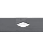Cuchilla L: 520 mm orificio redondo, giro s.horario, válida p/Murray de Kramp