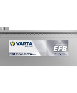 Batería, 12V 190Ah 1050A, B90 VARTA Dynamic EFB