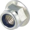 Tuerca hexagonal con brida autoblocante DIN6926 M10, acero zincado clase 8, Kramp 9 Tuerca hexagonal con brida autoblocante DIN6926 M10, acero zincado clase 8, Kramp