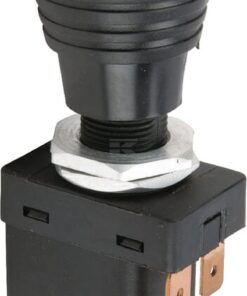 Interruptor tirador, S05, 12/24V, 3-pin, ON / OFF, halógeno, Ø 14,5 mm, rojo