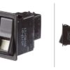 Interruptor basculante, I-0, 4-pin, ON / OFF