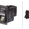 Interruptor basculante, I-0, 4-pin,con función confort / interruptor de seguridad 16 Interruptor basculante, I-0, 4-pin,con función confort / interruptor de seguridad