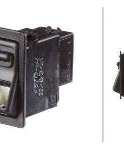 Interruptor basculante, I-0, 4-pin,con función confort / interruptor de seguridad