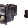 Interruptor basculante, I-0, 8-pin, con función de confort / interruptor seguridad