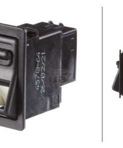 Interruptor basculante, I-0, 8-pin, con función de confort / interruptor seguridad