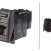 Interruptor basculante, I-0, 4-pin, con función confort / interruptor de seguridad 17 Interruptor basculante, I-0, 4-pin, con función confort / interruptor de seguridad