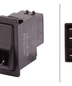 Interruptor basculante, I-0, 6-pin, sin función de confort