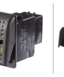 Interruptor basculante, I-0, 5-pin, con función confort