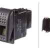 Interruptor basculante, I-0, 6-pin, con función de confort