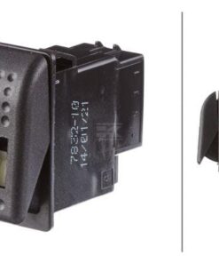 Interruptor basculante, I-0, 6-pin, con función de confort