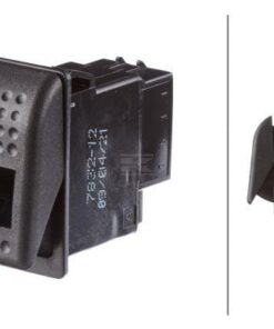 Interruptor basculante, I-0, 6-pin, sin función de confort