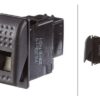 Interruptor basculante, I-0-II, 8-pin