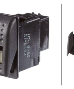 Interruptor basculante, I-0-II, 8-pin