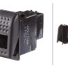 Interruptor basculante, (I)-0-II, 6-pin, sin función de confort