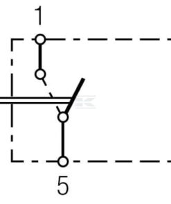 Interruptor basculante, (I)-0, 2-pin, sin función confort