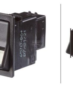 Interruptor basculante, (I)-0, 4-pin