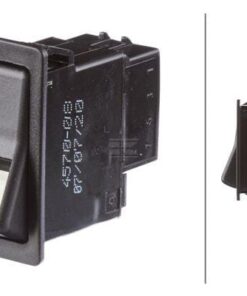 Interruptor basculante, (I)-0 6-pin