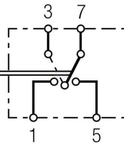 Interruptor basculante, (I)-0 6-pin