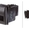 Interruptor basculante, (I)-0-(-II), 3-pin, sin función confort