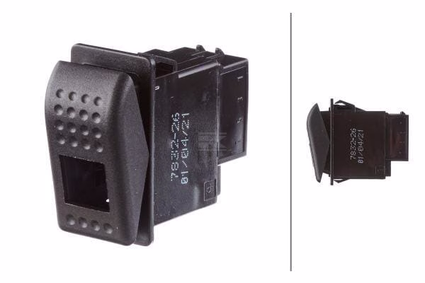 Interruptor basculante, (I)-0-(-II), 6-pin, sin función confort 1 Interruptor basculante, (I)-0-(-II), 6-pin, sin función confort