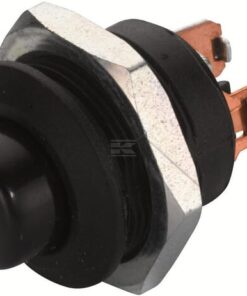 Interruptor contacto/arranque, S29, pulsador de control, 2-pin, contacto NA, Ø 24 mm