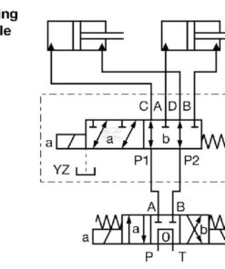 Válvula de control eléctrica 6/2-1/2 24 V CC