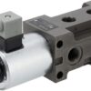 Control valve 6/2, 1/2 12VDC. flange-compatible