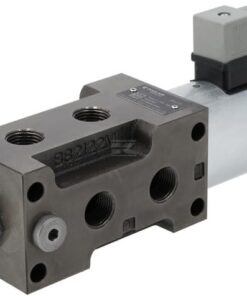 Control valve 6/2, 1/2 12VDC. flange-compatible
