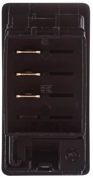 Interruptor basculante, II-I-0, 5-pin 3 Interruptor basculante, II-I-0, 5-pin