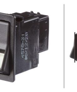 Interruptor basculante, (II)-+I-0, 6-pin