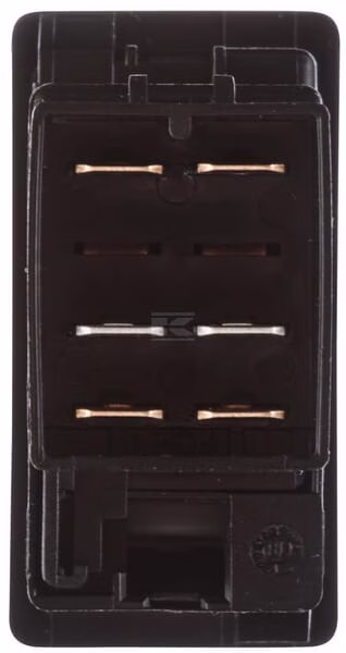 Interruptor basculante, I-0, 8-pin, con función de confort / interruptor seguridad 3 Interruptor basculante, I-0, 8-pin, con función de confort / interruptor seguridad