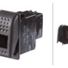 Interruptor basculante, (II+)-I-0, 4-pin, sin función confort