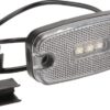 Luz galibo LED, rectangular, blanca, atornillable