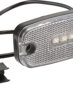 Luz galibo LED, rectangular, blanca, atornillable