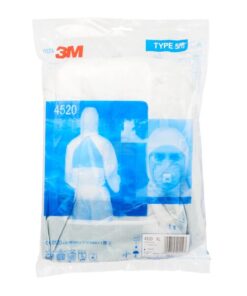 Mono desechable, blanco, M, de 3M