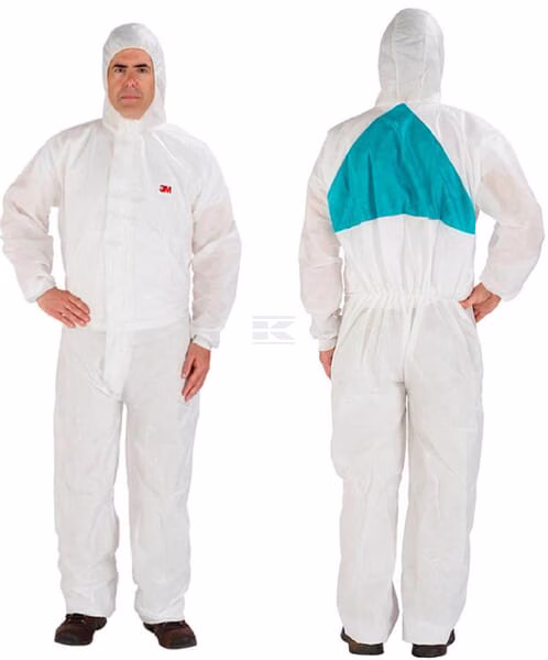 Mono desechable, blanco, 2XL, de 3M 4 Mono desechable, blanco, 2XL, de 3M